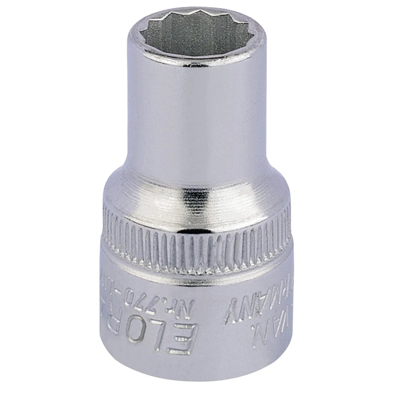 Elora Bi-Hexagon Socket 1/2" Sq. Dr. 3/16" Chrome Vanadium
