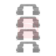 Apec Brake Pad Accessory Fitting Kit Rear KIT1610