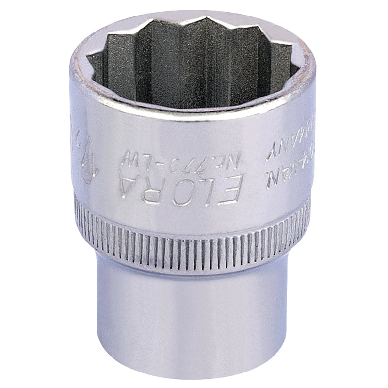 Elora Bi-Hexagon Socket 1/2" Sq. Dr. 1/2"