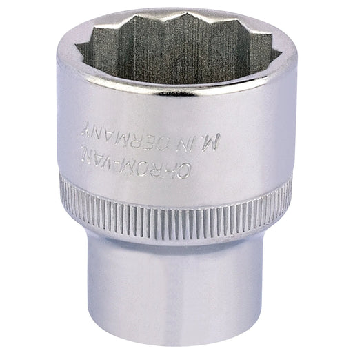 Elora Bi-Hexagon Socket 1/2" Sq. Dr. 9/16" Chrome Vanadium Steel