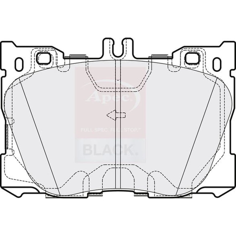 Apec Front Brake Pad Set PAD2139B