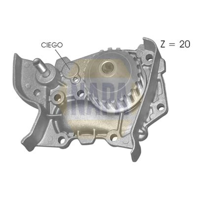 NAPA Engine Cooling Water Pump NWP1442