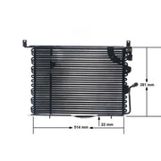 Mahle Air Conditioning Condenser AC 149 000S