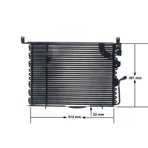 Mahle Air Conditioning Condenser AC 149 000S