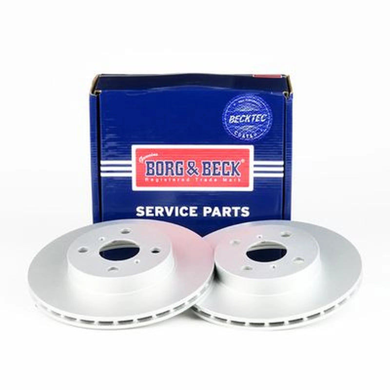 Borg & Beck 2 x Vented Front Brake Discs BBD4330