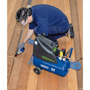 Draper Air Compressor 230V 24L 1.1kW/1.5hp Oil-Free