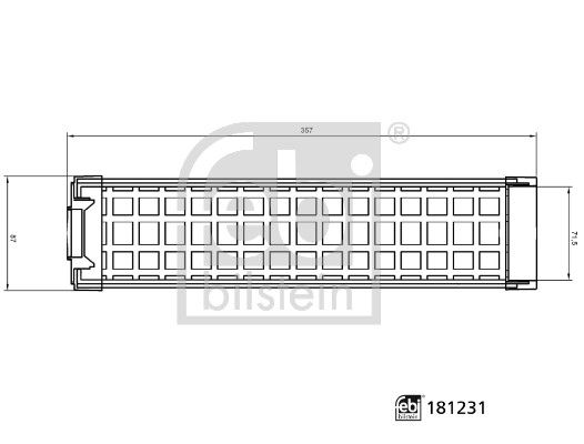 Febi Engine Air Filter