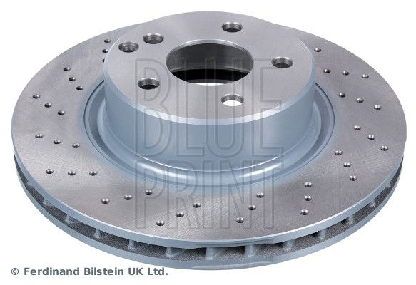 Blue Print Brake Disc Set Perforated/Vented Front