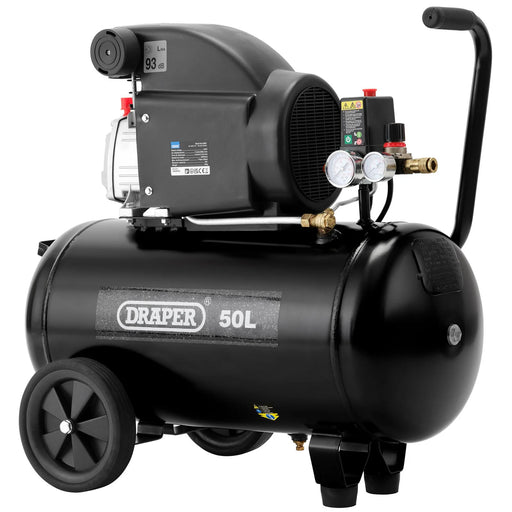 Draper Air Compressor 50L 230V 1.5kW/2HP