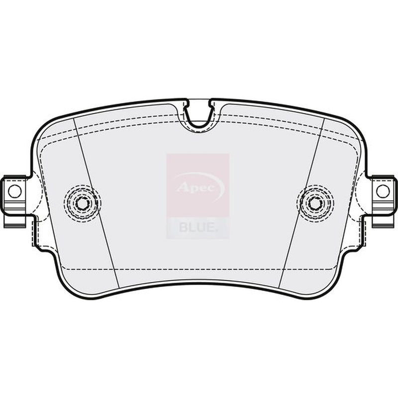 Apec Rear Brake Pad Set PD3775