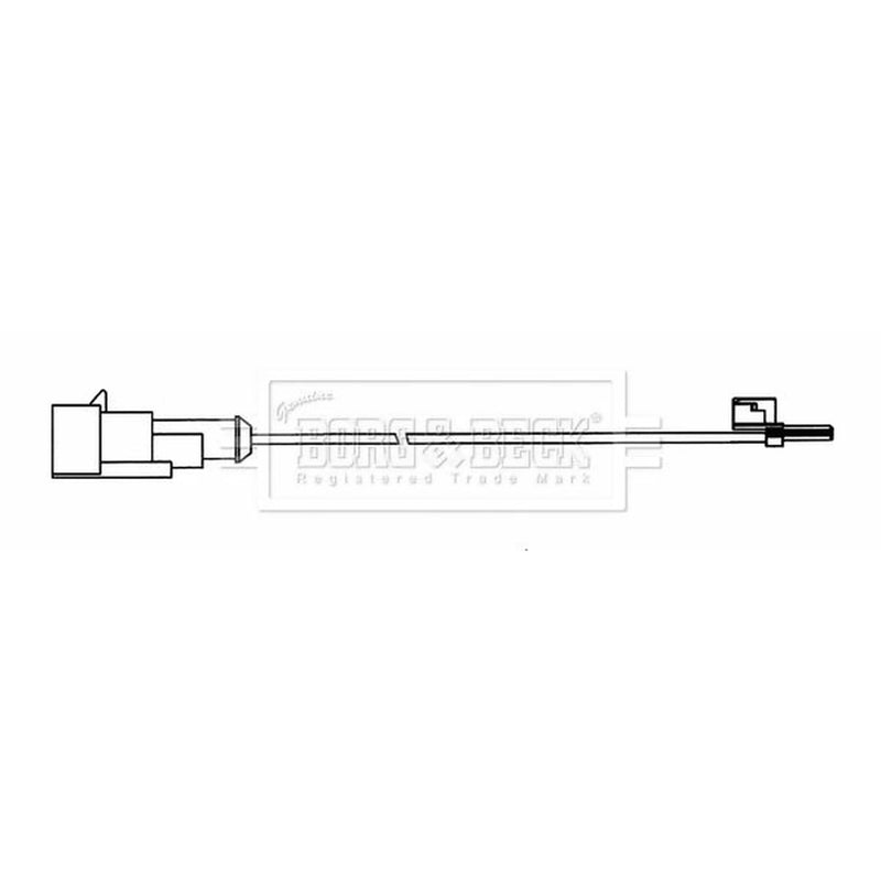 Borg & Beck Brake Pad Wear Sensor Front BWL33084
