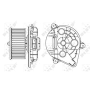 NRF Heater Blower Fan 34156