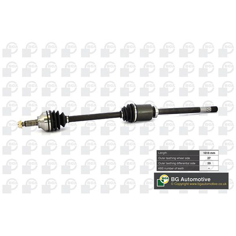 BGA CV Drive Shaft Driveshaft Front Right DS7319R