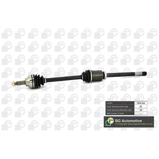 BGA CV Drive Shaft Driveshaft Front Right DS7319R