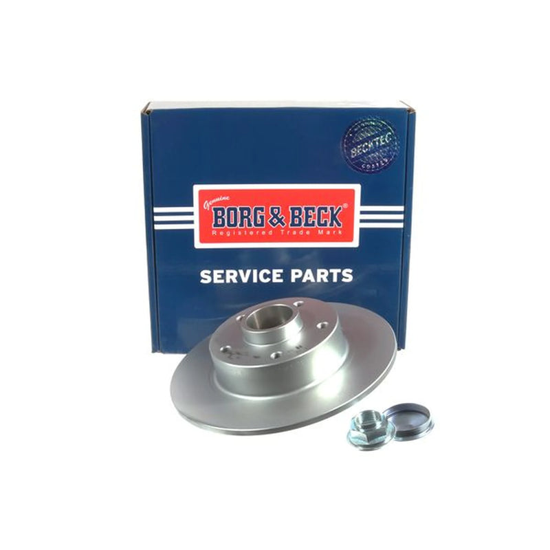 Borg & Beck 2 x Rear Brake Discs BBD6149S