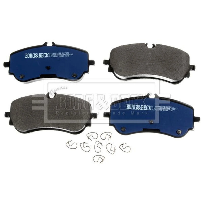 Borg & Beck 4 x Rear Brake Pad Set BBP2698