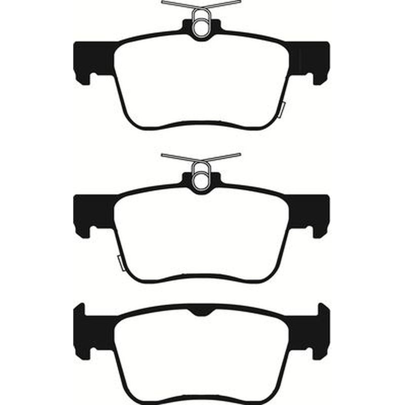 Abtex Rear Brake Pad Set PLU2367