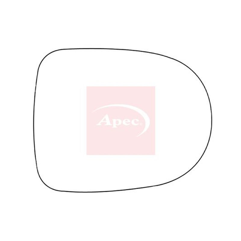 Apec Exterior Wing Mirror Glass both sides AMS2606