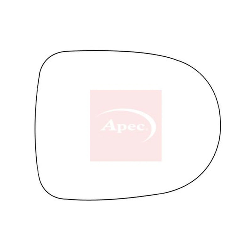Apec Exterior Wing Mirror Glass both sides AMS2606
