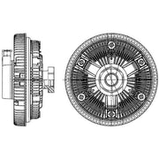 Mahle Radiator Fan Clutch CFC 230 000P