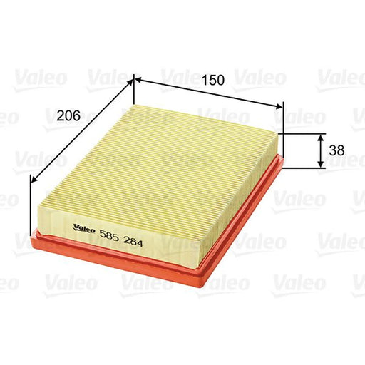 Valeo Engine Air Filter 585284