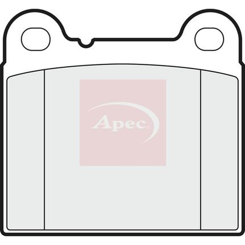 Apec Rear Brake Pad Set PAD716