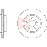 Apec 2 x Vented Rear Brake Discs DSK2441