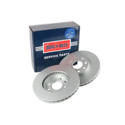 Borg & Beck 2 x Vented Front Brake Discs BBD4253