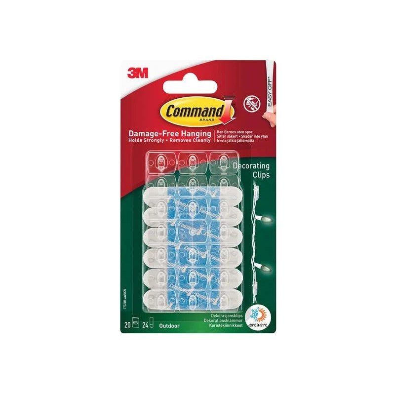Command™ Command Outdoor Decorating Clips 17026H - 7100309150