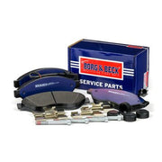 Borg & Beck 4 x Front Brake Pad Set BBP2393