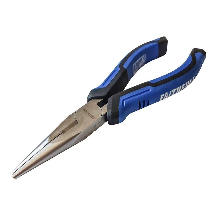 Faithfull Long Nose Pliers 165mm (6.1/2in) - FAIPLLN612N