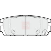 Apec Rear Brake Pad Set PAD1360