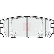 Apec Rear Brake Pad Set PAD1360