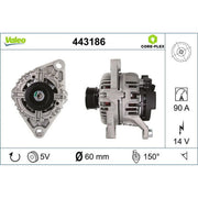 Valeo Car Alternator 12V 443186