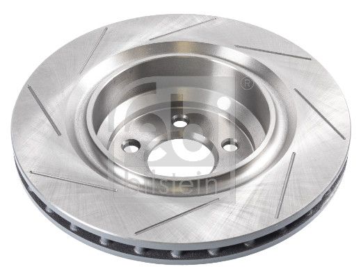 Febi 2 x Brake Disc Set Internally Vented Rear