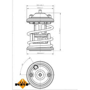 NRF Thermostat,Coolant 725219
