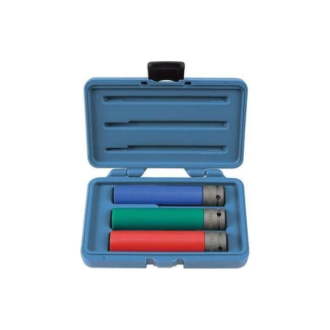 Laser Alloy Wheel Nut Socket Set - Extra Long 6866 Laser  - Town Parts