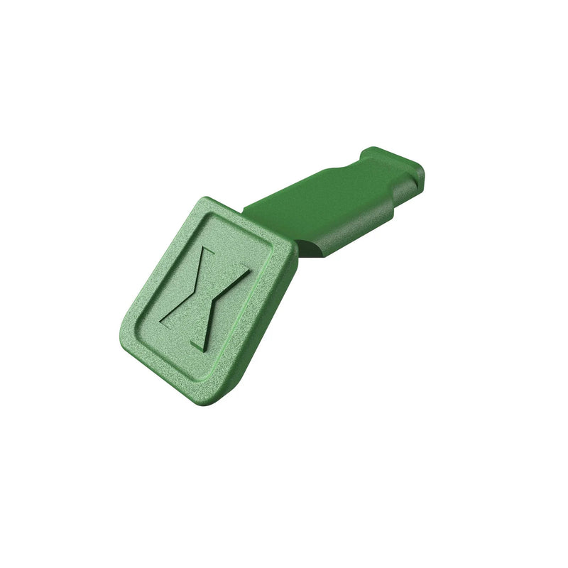 KNIPEX ColorCode Clips Green 10 Pieces 122mm