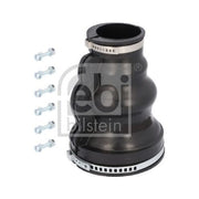 Febi Drive Shaft Bellow Kit transmission sided Rubber 01758