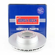 Borg & Beck 2 x Vented Rear Brake Discs BBD6274S