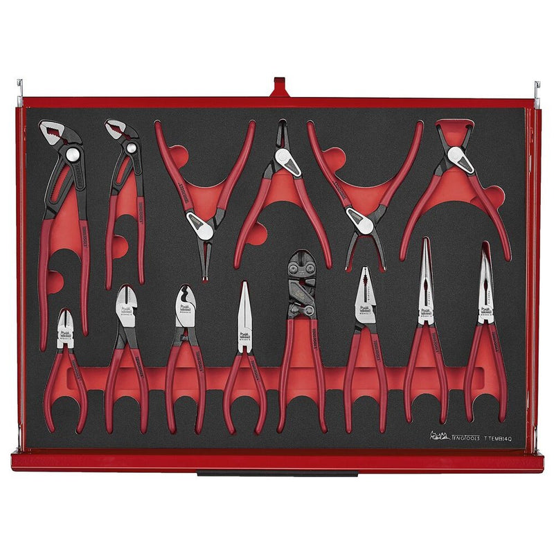 Teng Tools Mobile Tool Kit TKS26R528F 528 Pieces Red