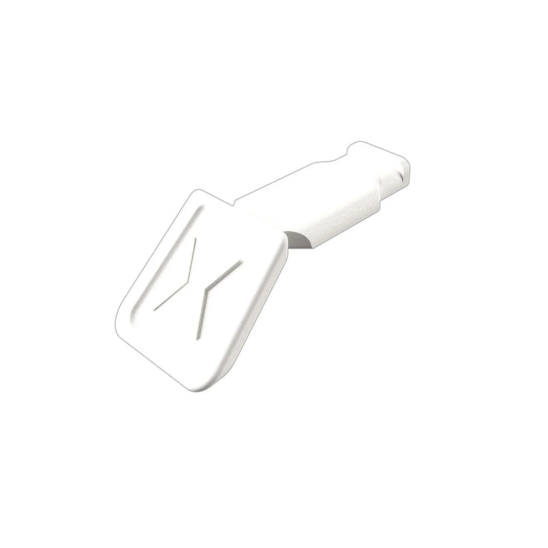 KNIPEX ColorCode Clips White 10 Pieces 122mm