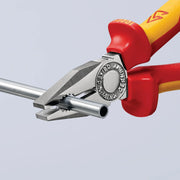 KNIPEX Combination Pliers 180mm, Model 03 06 180 T BK