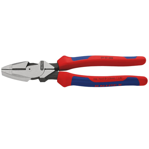 KNIPEX Lineman's Pliers 240mm American Style, 62 HRC Cutting Edge
