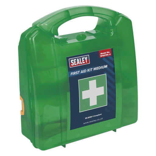 Sealey First Aid Kit Medium BS 8599-1 Compliant SFA01M Sealey  - Town Parts