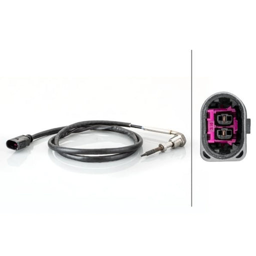 Hella Exhaust Gas Temperature Sensor before exhaust turbocharger 6PT 014 494-671