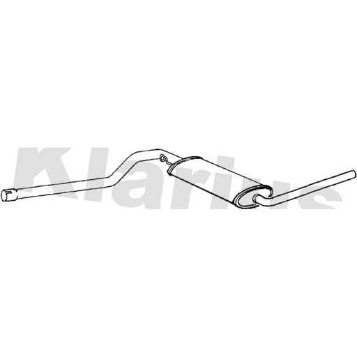 Klarius Box With Centre Pipe Centre VW494J
