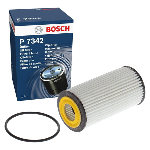 Genuine Bosch Car Oil Filter Fits Vw Touareg Tdi - 3.0 - 17- F026407342 Bosch  - Town Parts