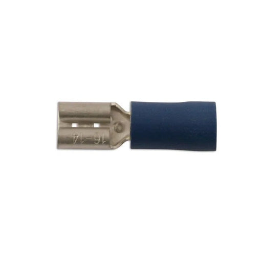 Connect Blue Female Push On Insulated Terminal 6.3mm 10pc - CPL