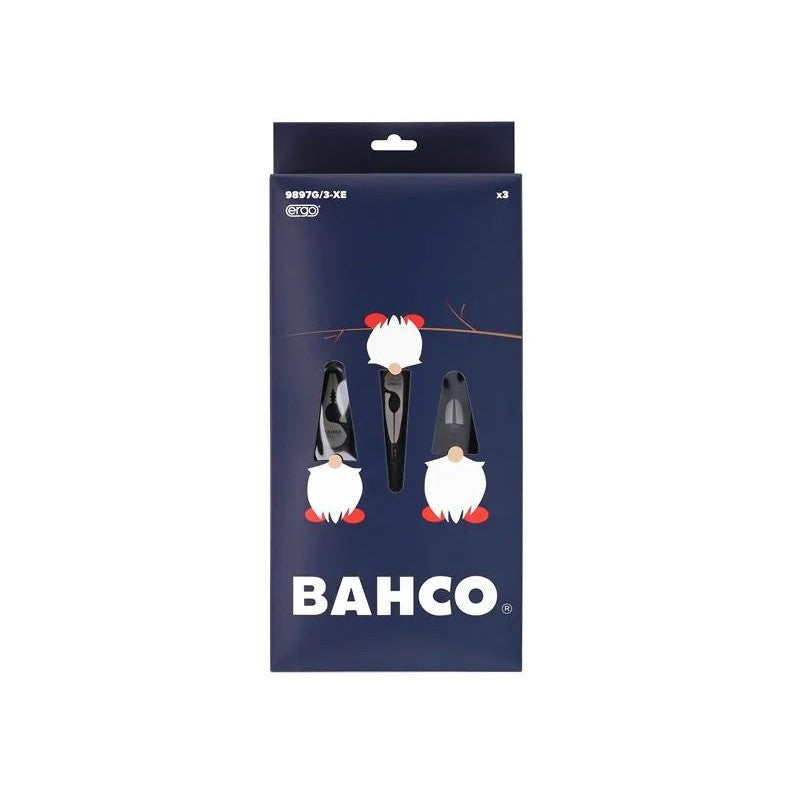 Bahco XMAS 9897G/3-XE Plier Set, 3 Piece - 9897G/3-XE